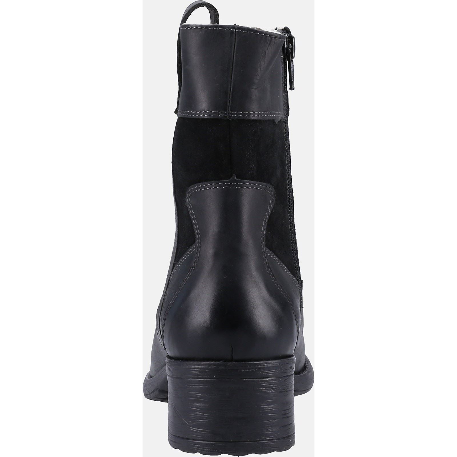 Hush Puppies Saskia Bottes En Daim Noir Pour Femmes