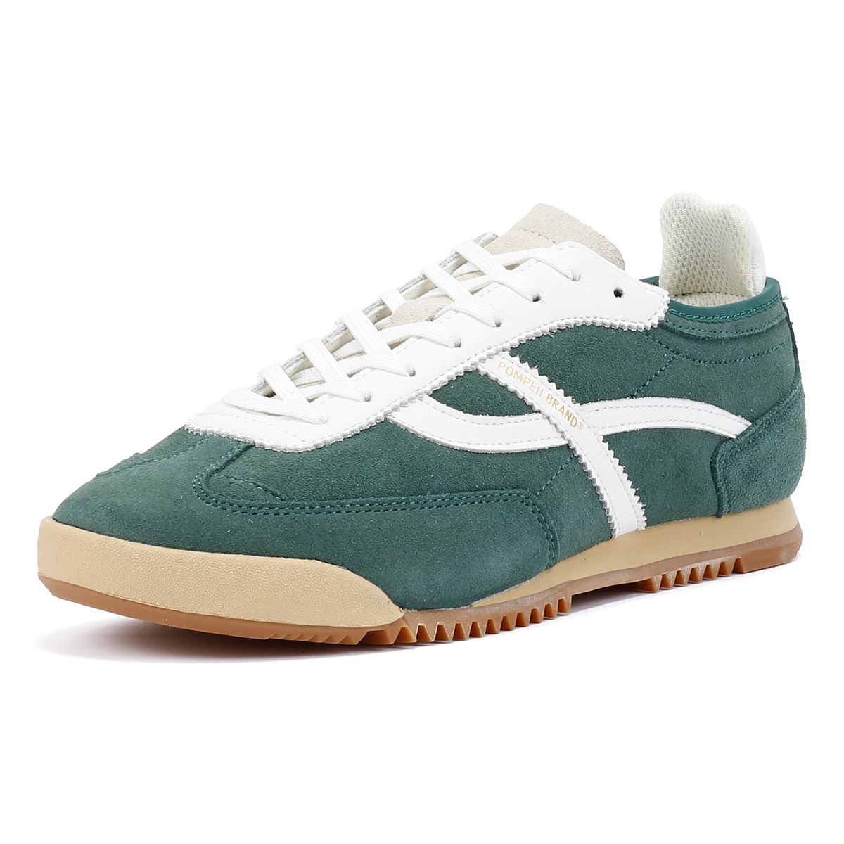 Pompeii Kite Baskets En Daim Vert Pour Homme