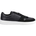 TOMS TRVL Lite Court Baskets Noires En Cuir Pour Hommes