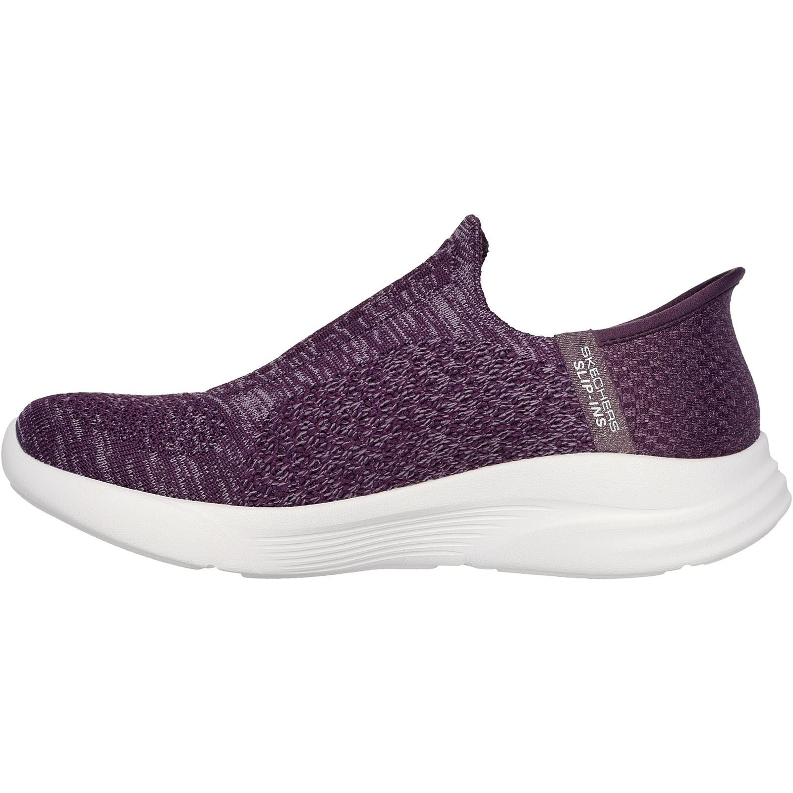 Skechers Relaxed Fit Sport Baskets En Synthétique Violet Foncé Pour Femme