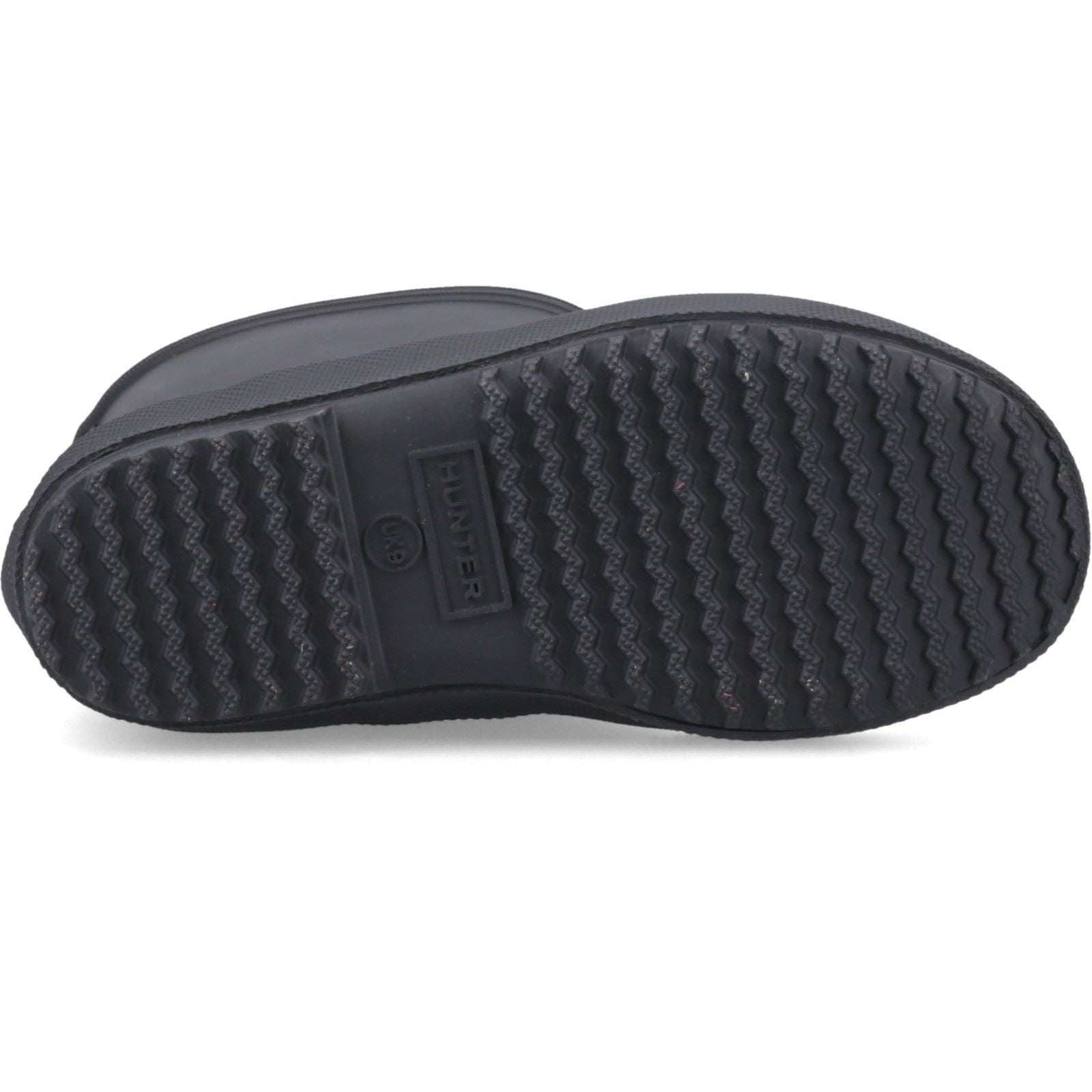 Hunter Kids First (Matte) Bottes En Caoutchouc Noires Unisexes Pour Enfants