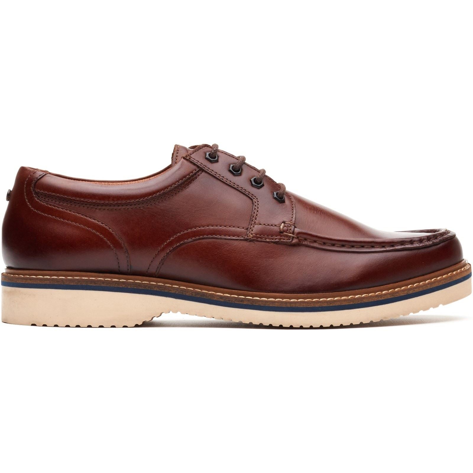 Base London Langdon Chaussures De Bateau En Cuir Pour Hommes Couleur Tan