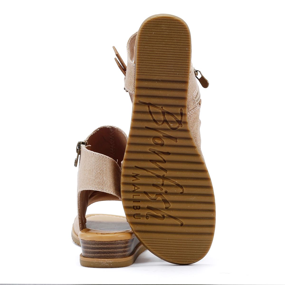 Blowfish Malibu Butterfly Sandales En Cuir Pour Femmes