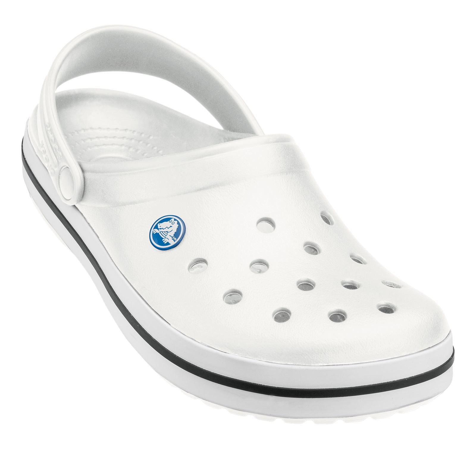 Crocs Crocband Sabots blancs en thermoplastique