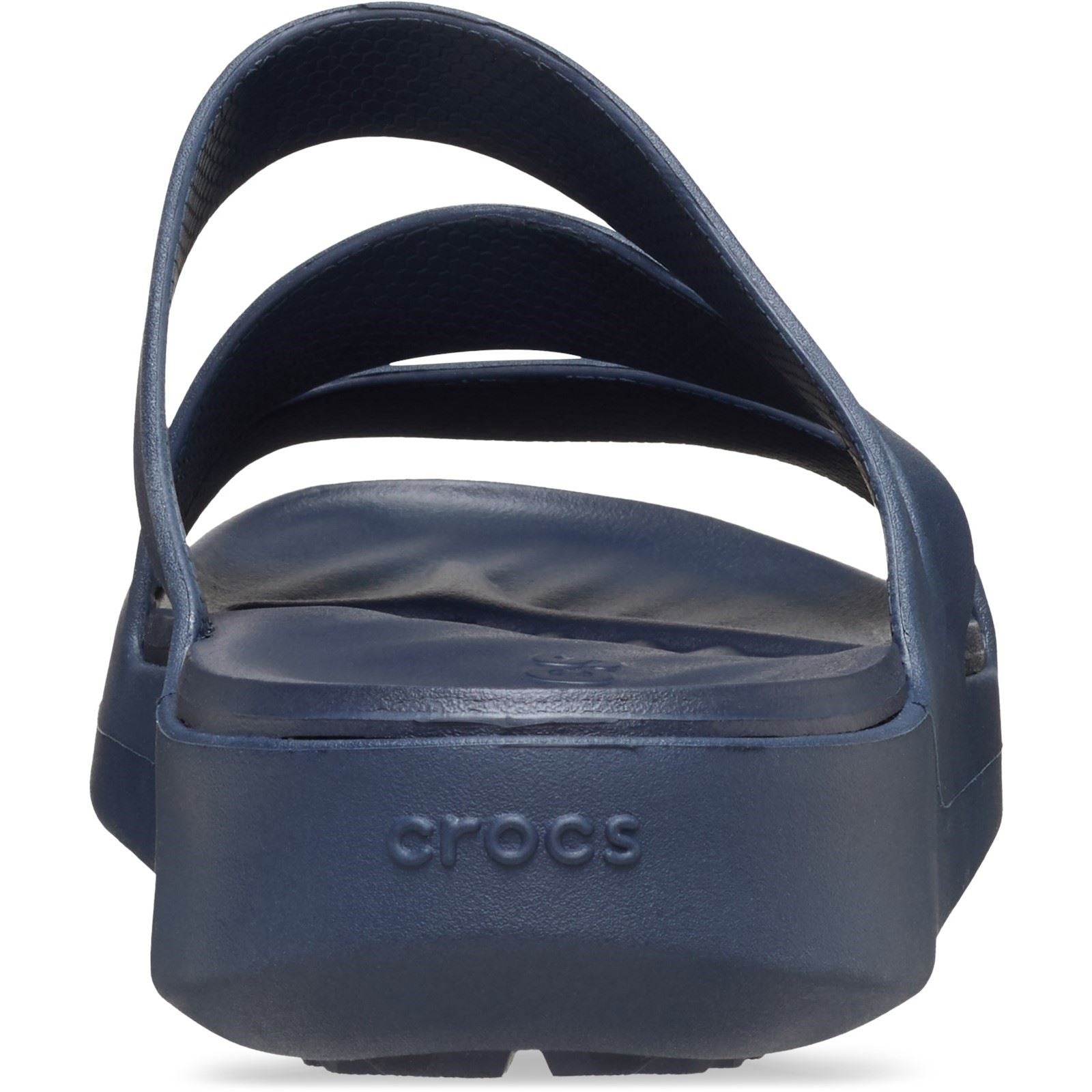 Crocs Getaway Strappy Sandales Pour Femmes En Thermoplastique De Couleur Marine