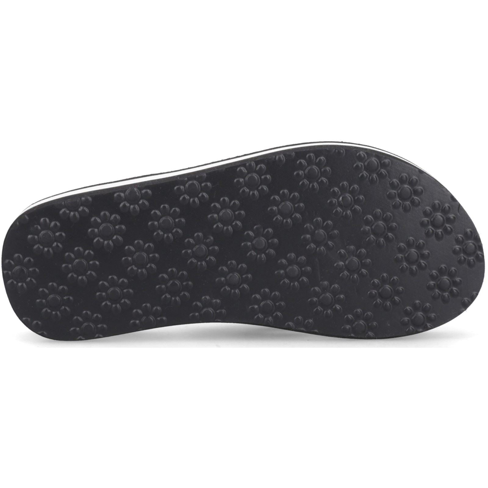 Rocket Dog Monica Nylon PU Tongs Femmes Noires/Blanches En Textile