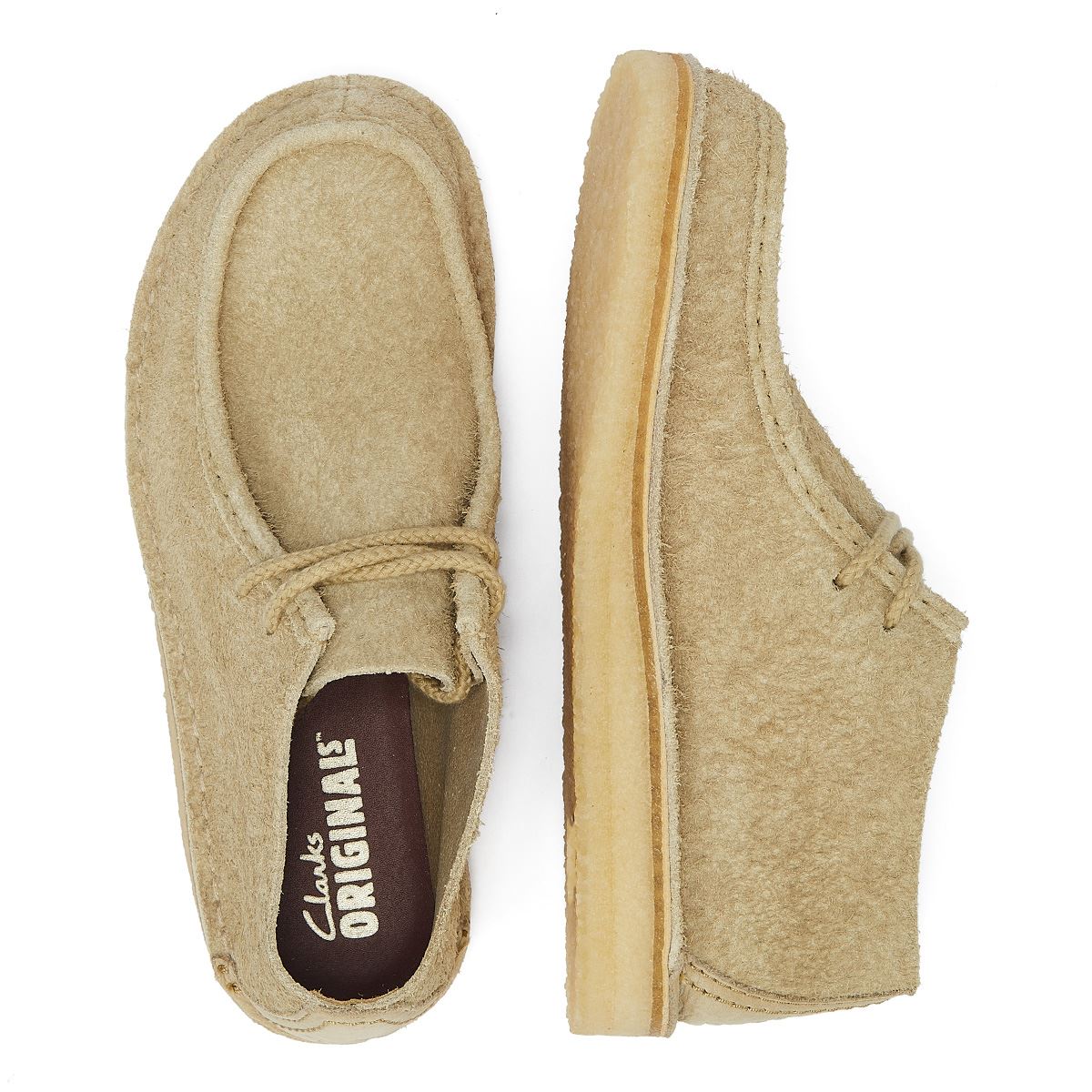 Clarks Originals Bottes En Daim Poilu D'érable Pour Homme, Nomade Du Désert.