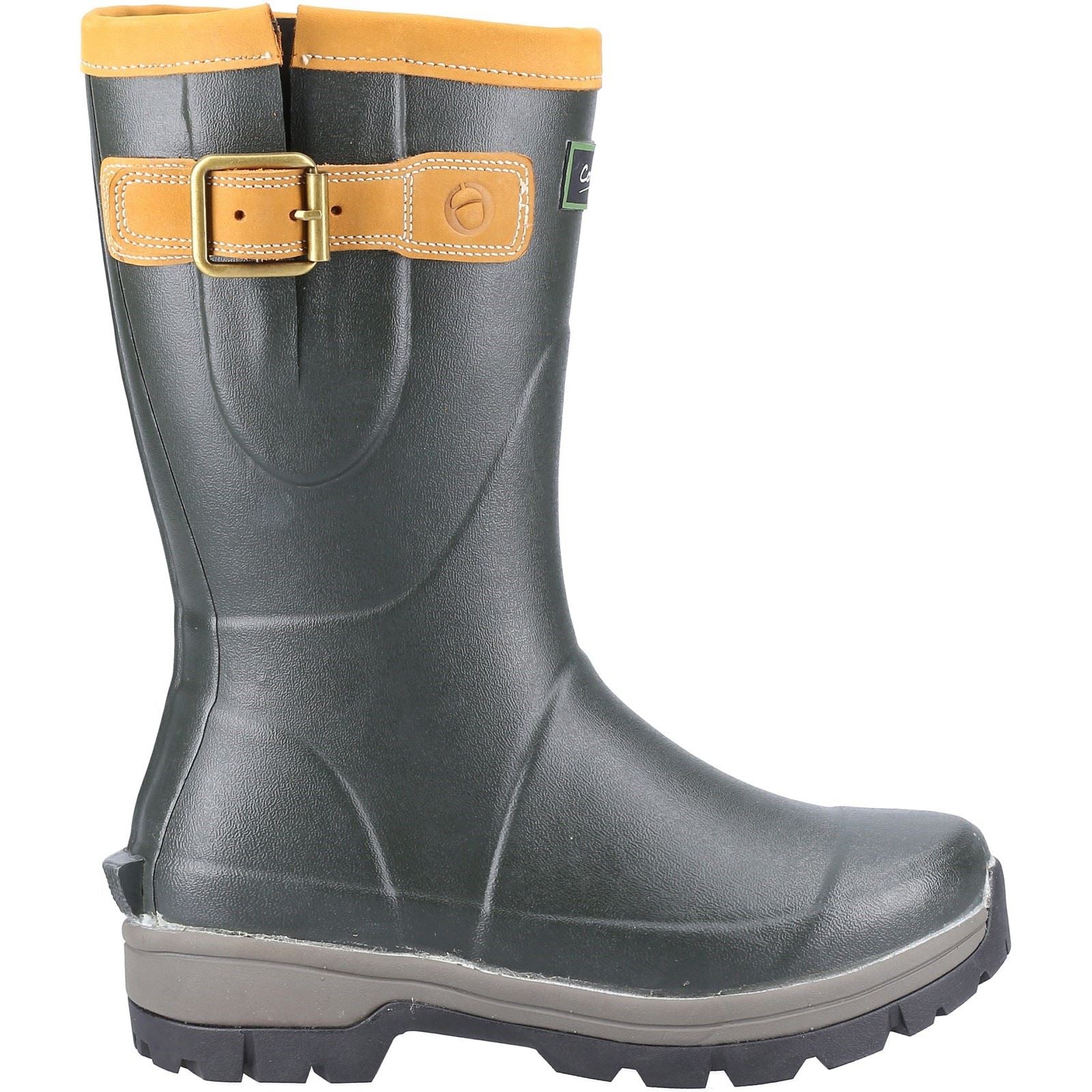 Cotswold Stratus Short Bottes En Caoutchouc Pour Femmes Vertes