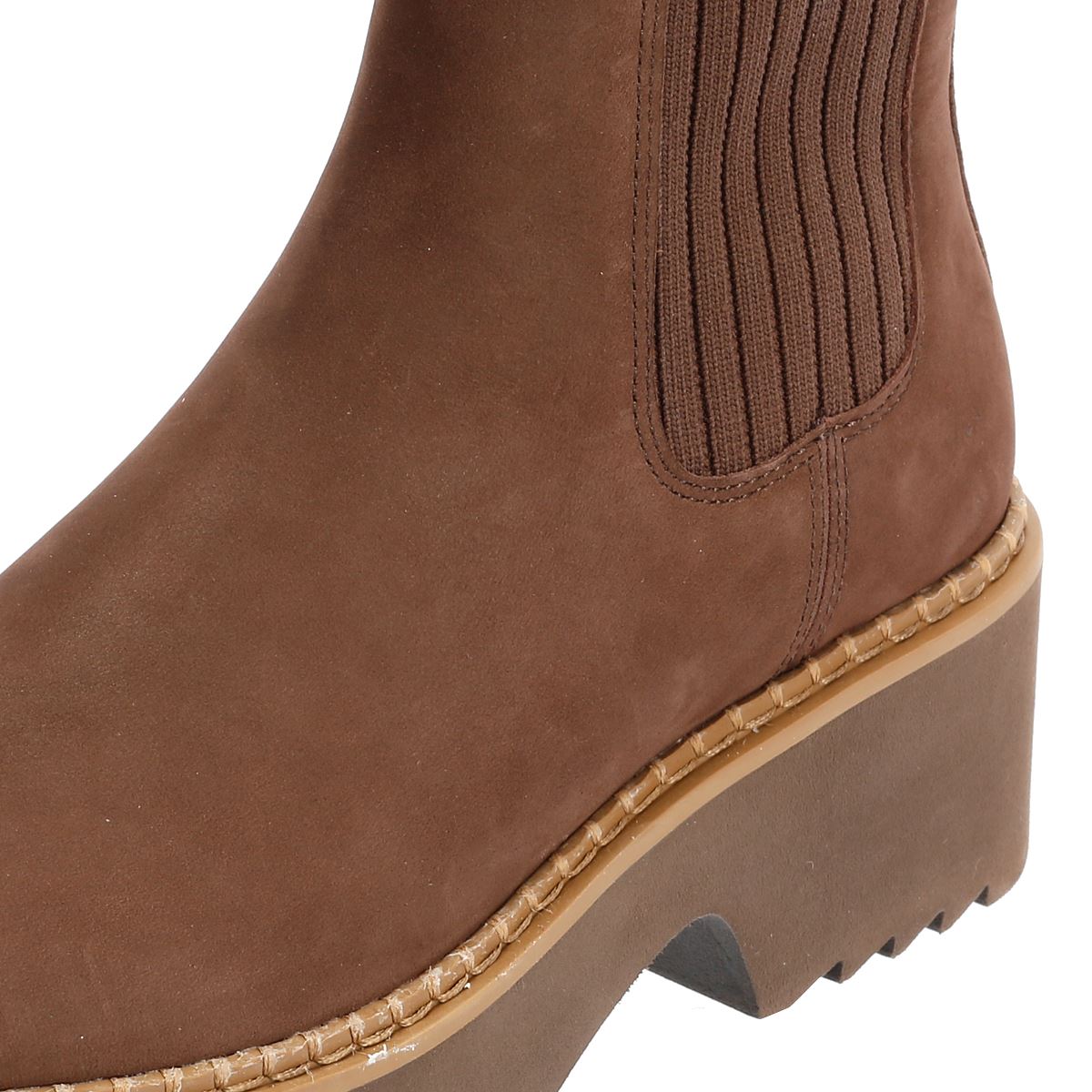 TOMS Millie Bottes Brunes En Nubuck Pour Femmes