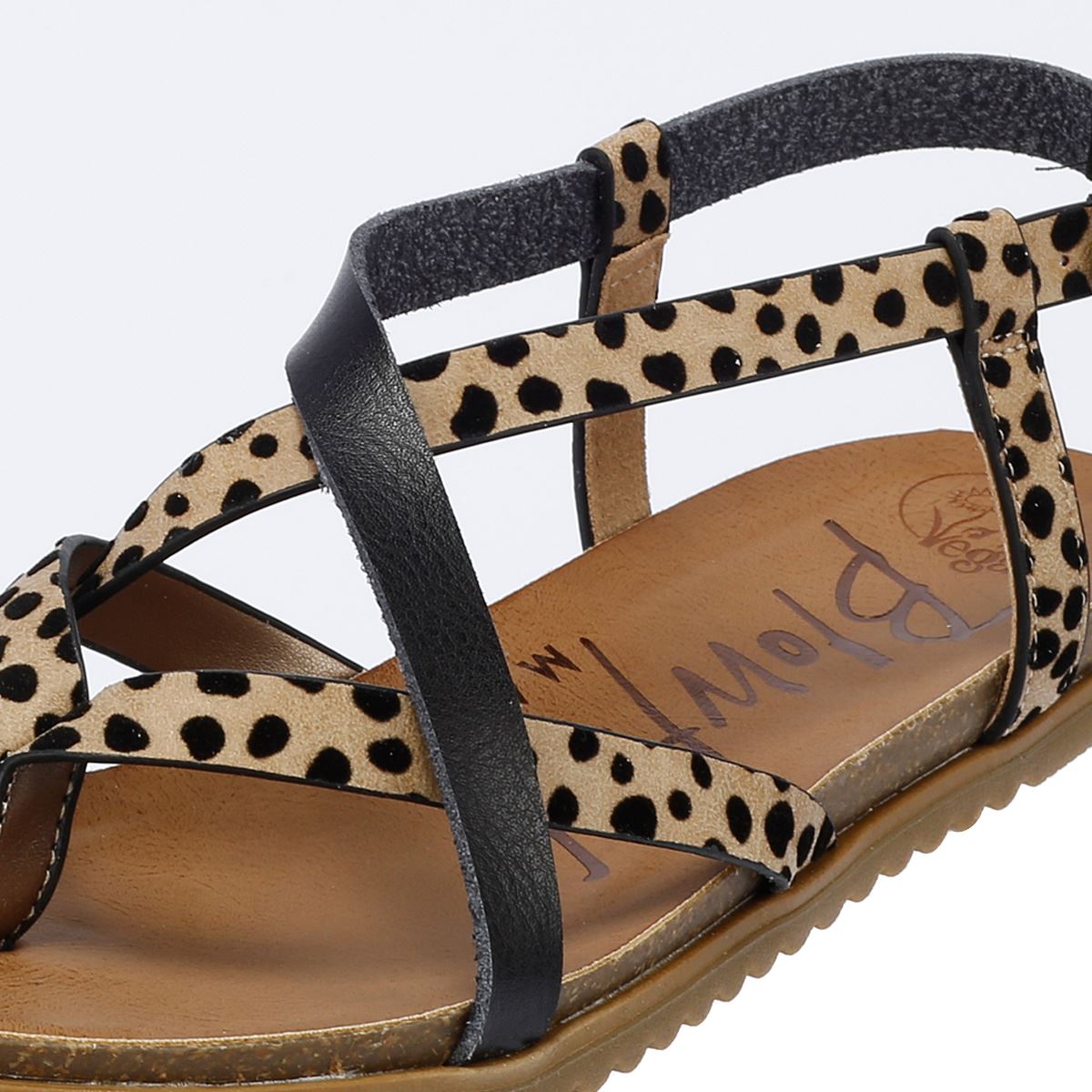 Blowfish Malibu Mirenda Sandales Léopard Pour Femmes
