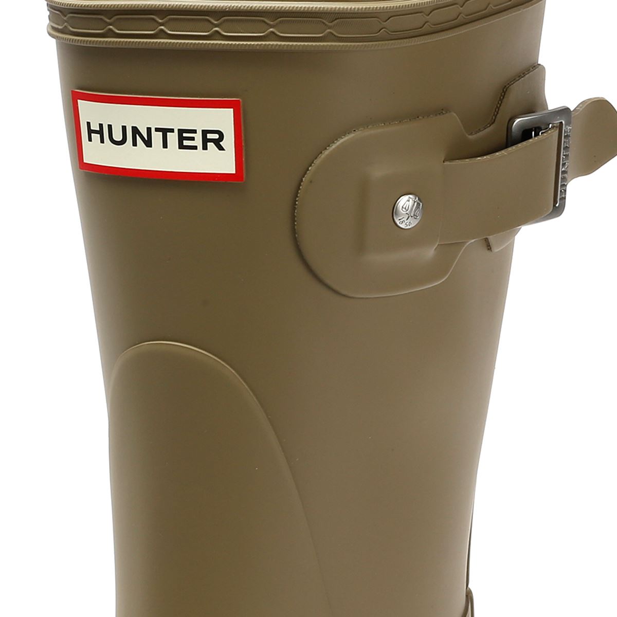 Hunter Original Short Bottes En Caoutchouc Brunes Pour Femmes