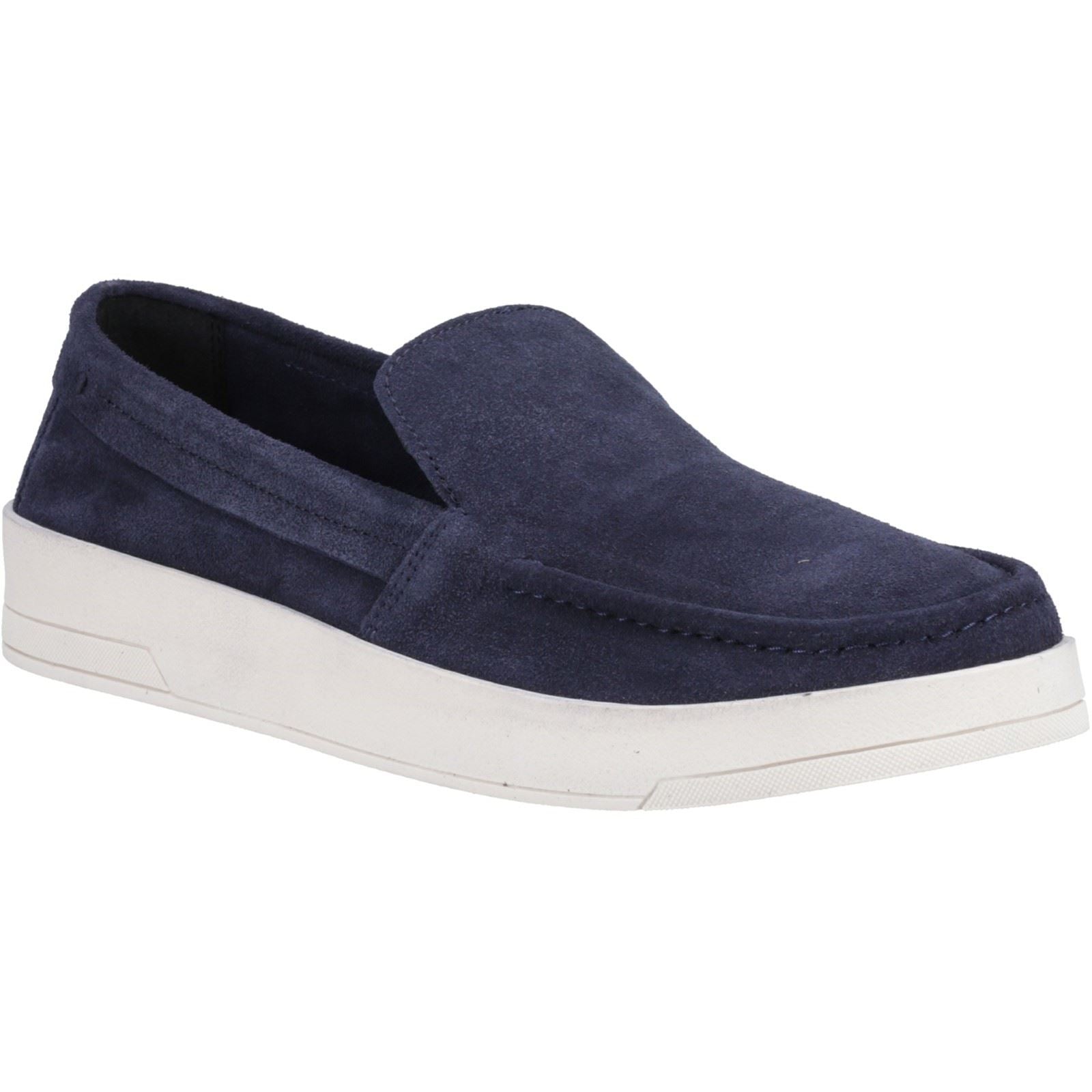 Jack & Jones Maccartney Mocassins Blazers Bleu Marine Pour Hommes En Suede