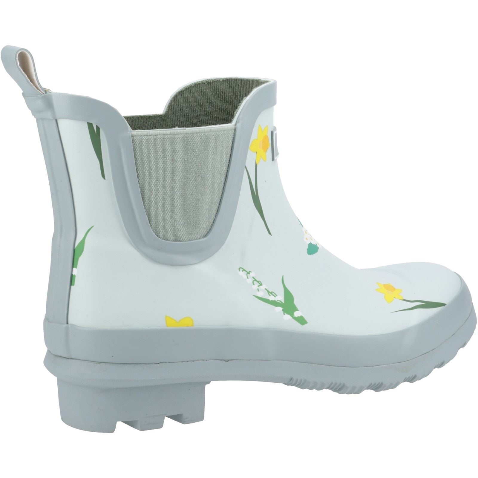 Cotswold Wildflower Ankle Bottes En Caoutchouc Pour Femme Couleur Menthe