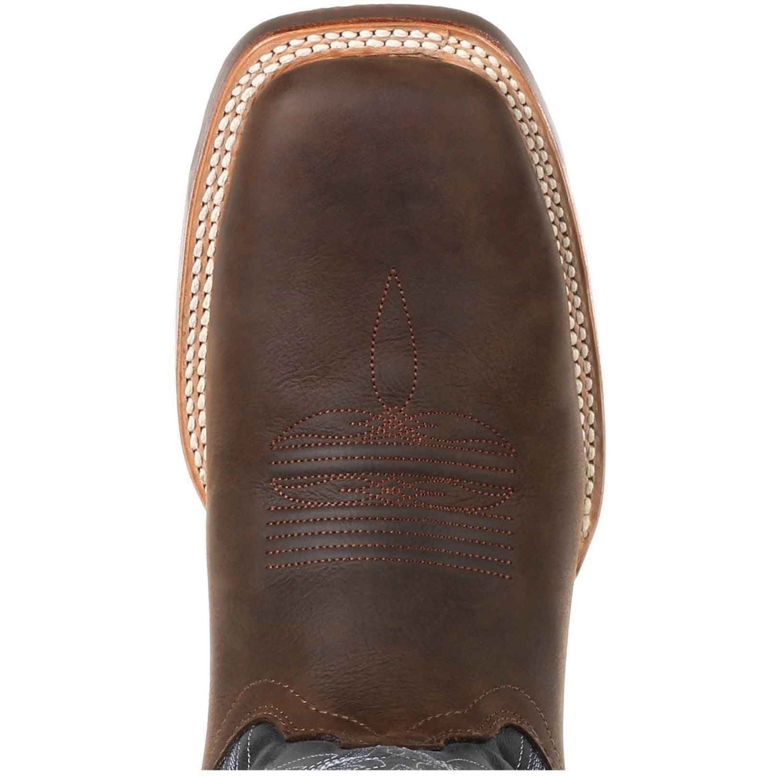 Durango Rebel Pro Bottes Pour Hommes En Cuir Belge Marron/bleu Denim