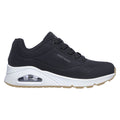 Skechers Uno Stand On Air Sneakers Noires Pour Femmes En Synthétique