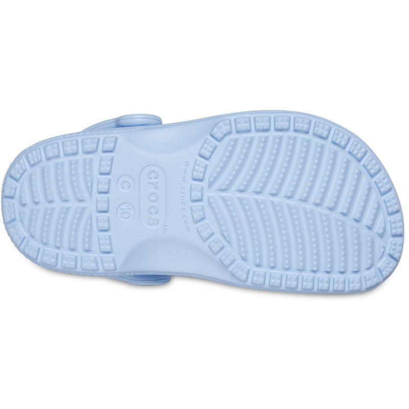 Crocs Toddler Classic Clog Mocassins En Calcite Bleue Thermoplastique