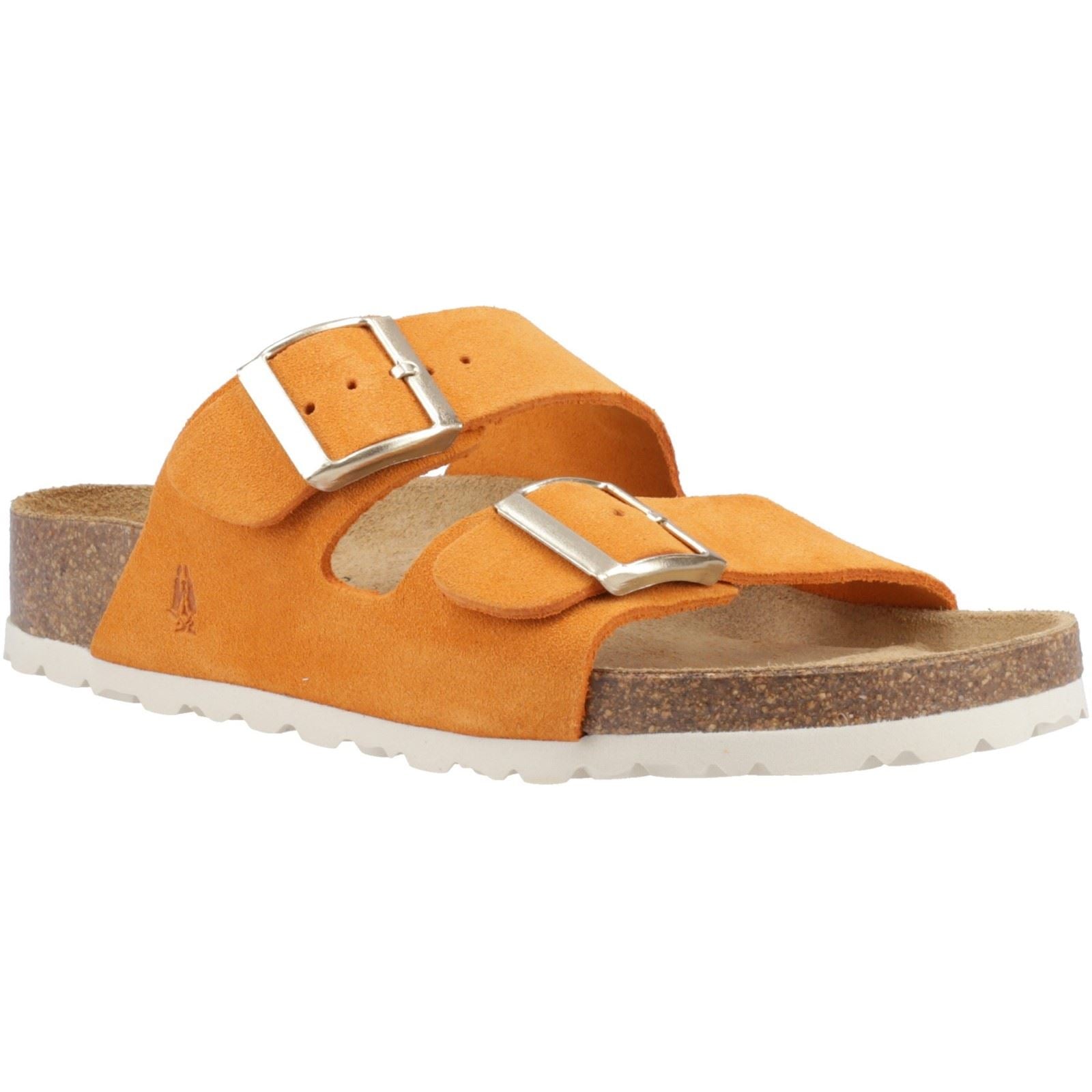 Hush Puppies Blaire Sandales Orange Pour Femmes En Suède