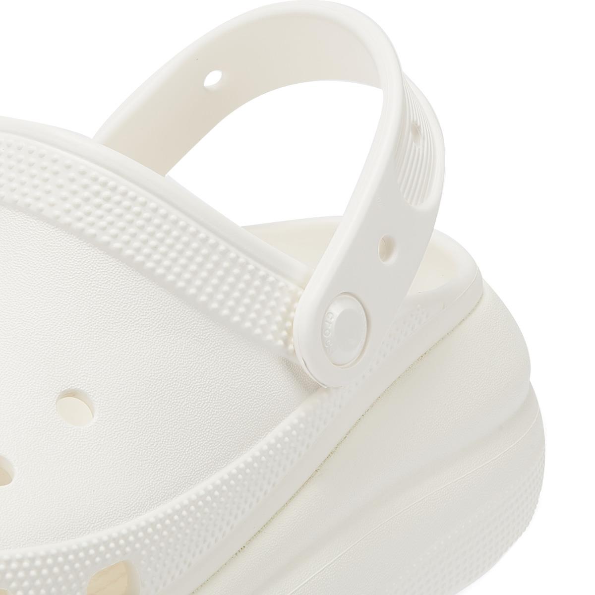 Crocs Classic Crush Clog Womens White Sandal