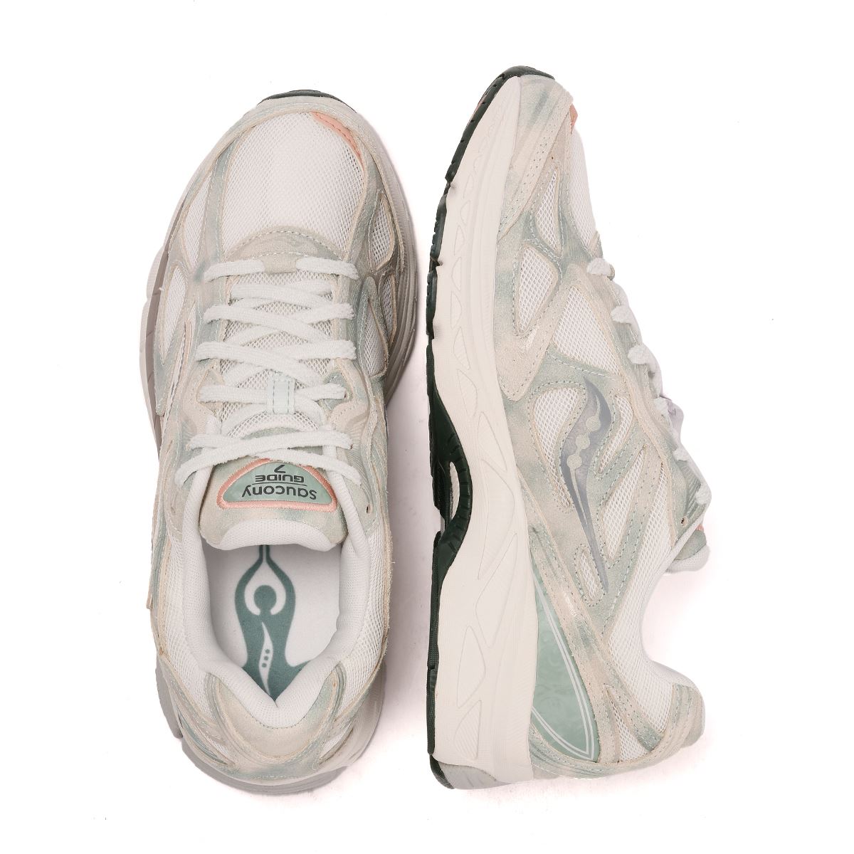 Saucony Progrid Guide 7 Baskets Blanches
