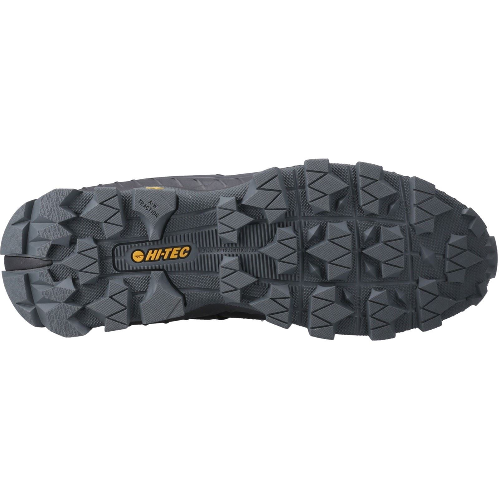 Hi-Tec Rainier Chaussures De Randonnée Noires Pour Homme En Polyester