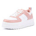 Hugo Lyssa Tennis Baskets Blanches En Cuir Pour Femmes