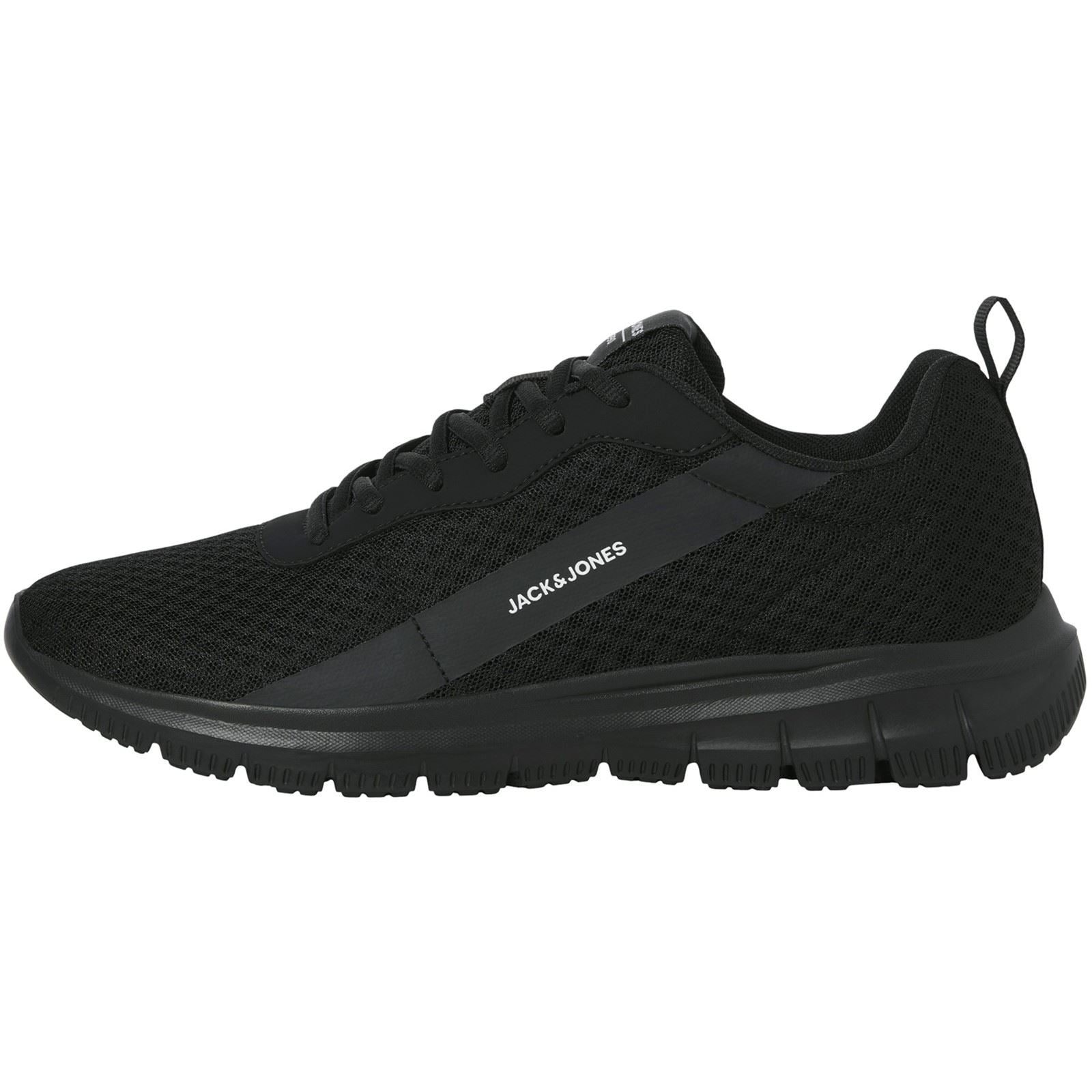 Jack & Jones Taylor Mesh Baskets Pour Homme En Polyuréthane Anthracite