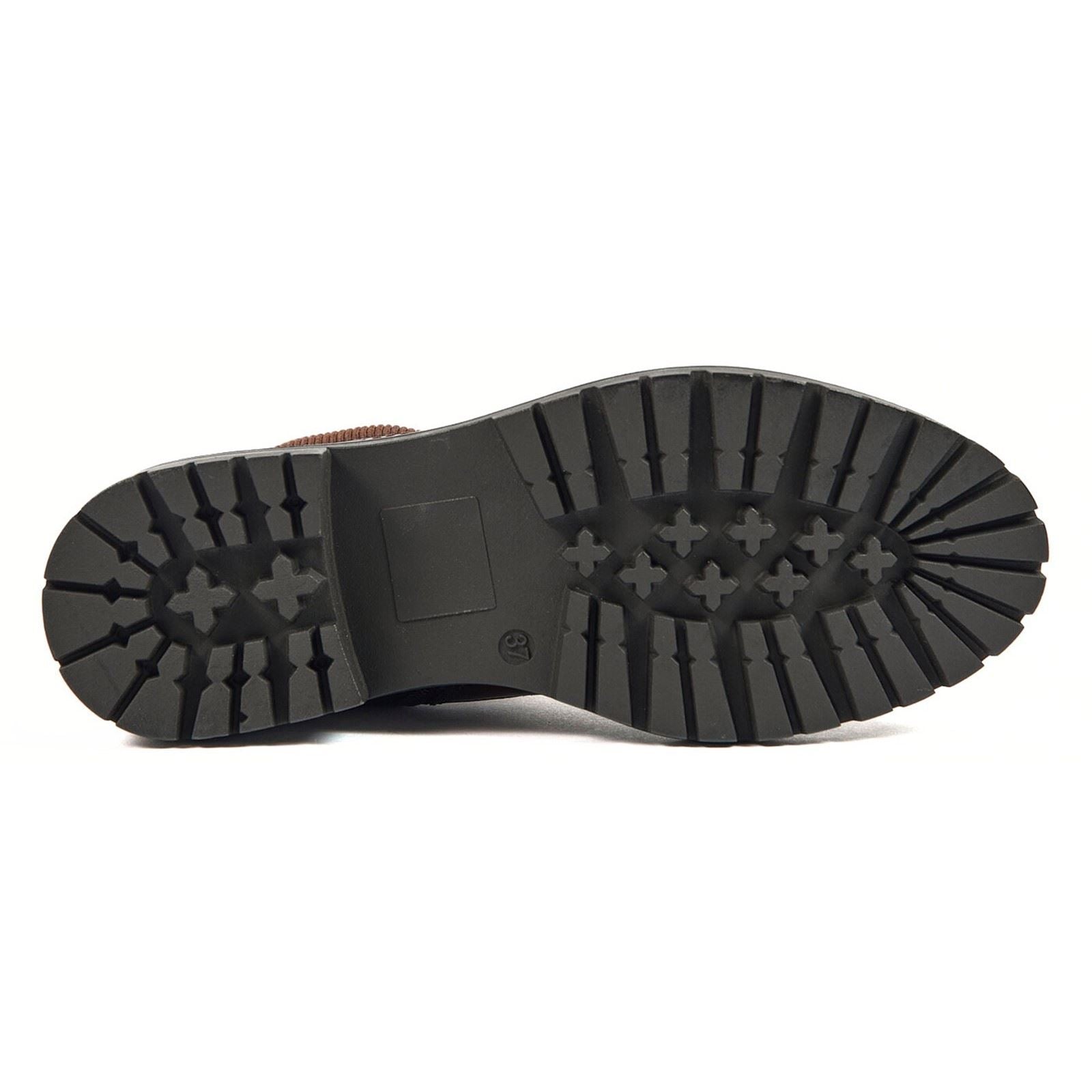 Pod Polly Bottes Pour Femmes En Cuir/Textile Couleur Chameau