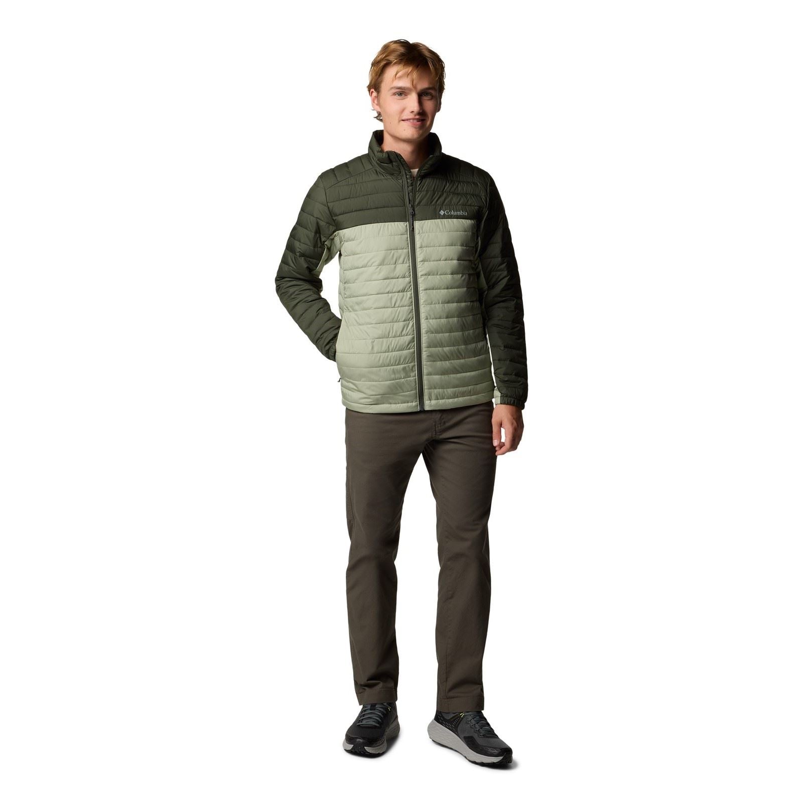 Columbia Silver Falls II Jacket Veste Doudoune Verte Pour Homme