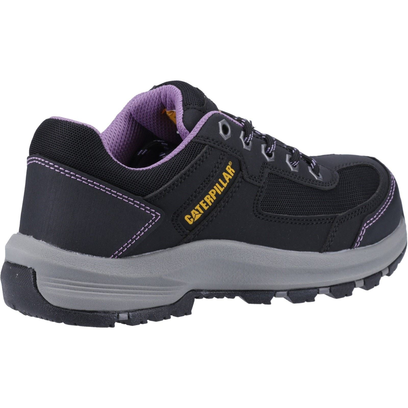 Caterpillar  Baskets De Sécurité Elmore Pvc Noires/Lilas