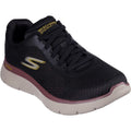 Skechers GO WALK Flex Chaussures De Sport Pour Hommes En Textile Noir/Multicolore
