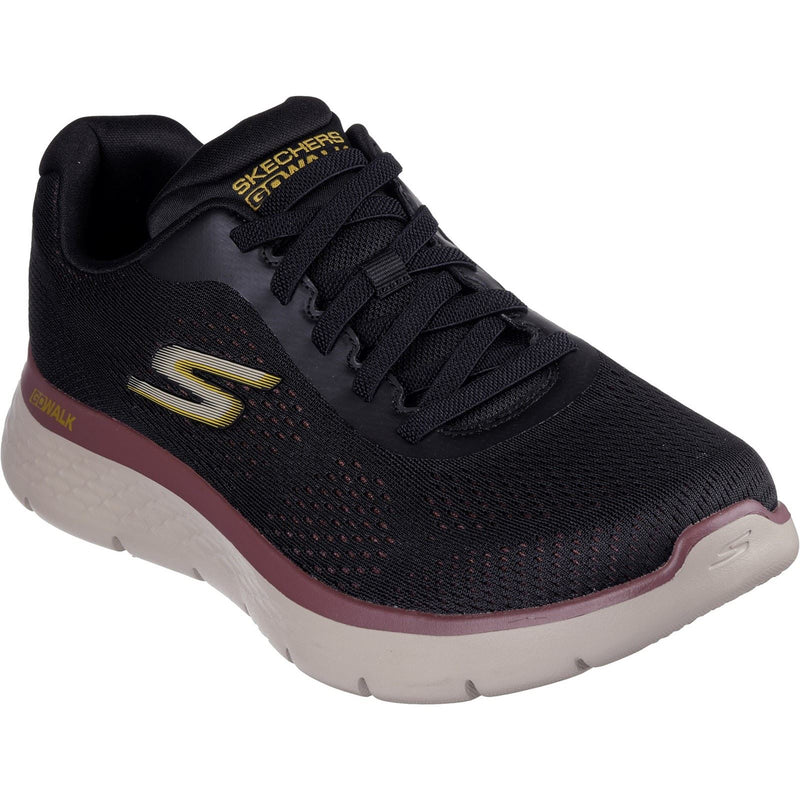 Skechers GO WALK Flex Chaussures De Sport Pour Hommes En Textile Noir/Multicolore