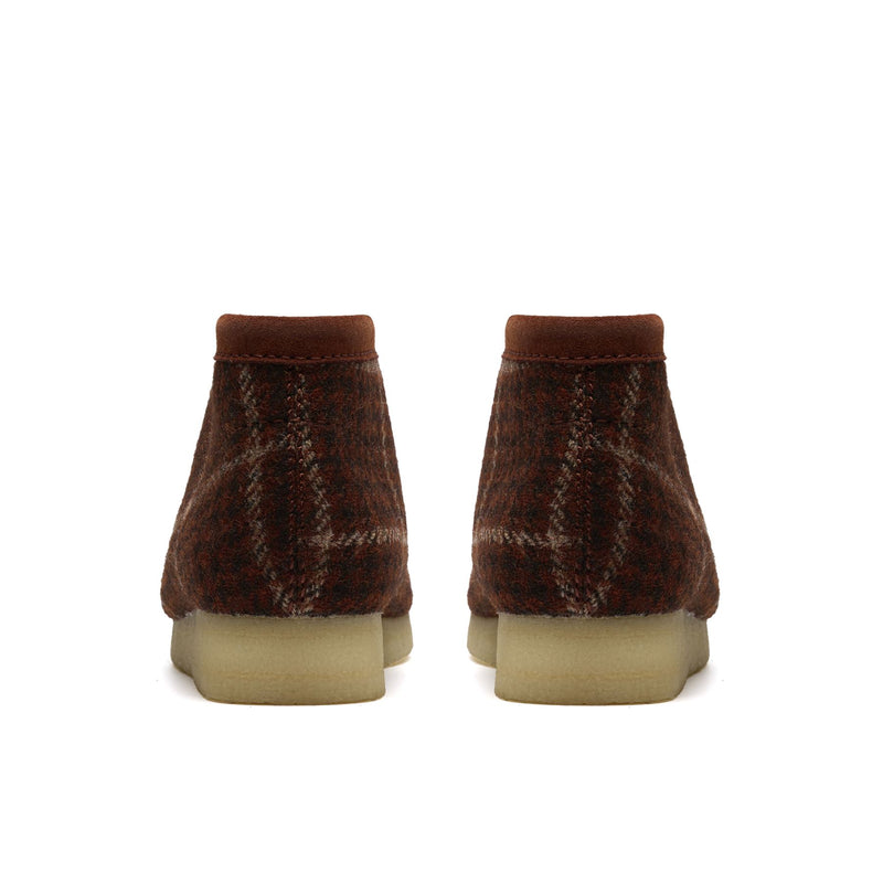 Clarks Originals Wallabee Chaussures Pour Homme Marron En Textile