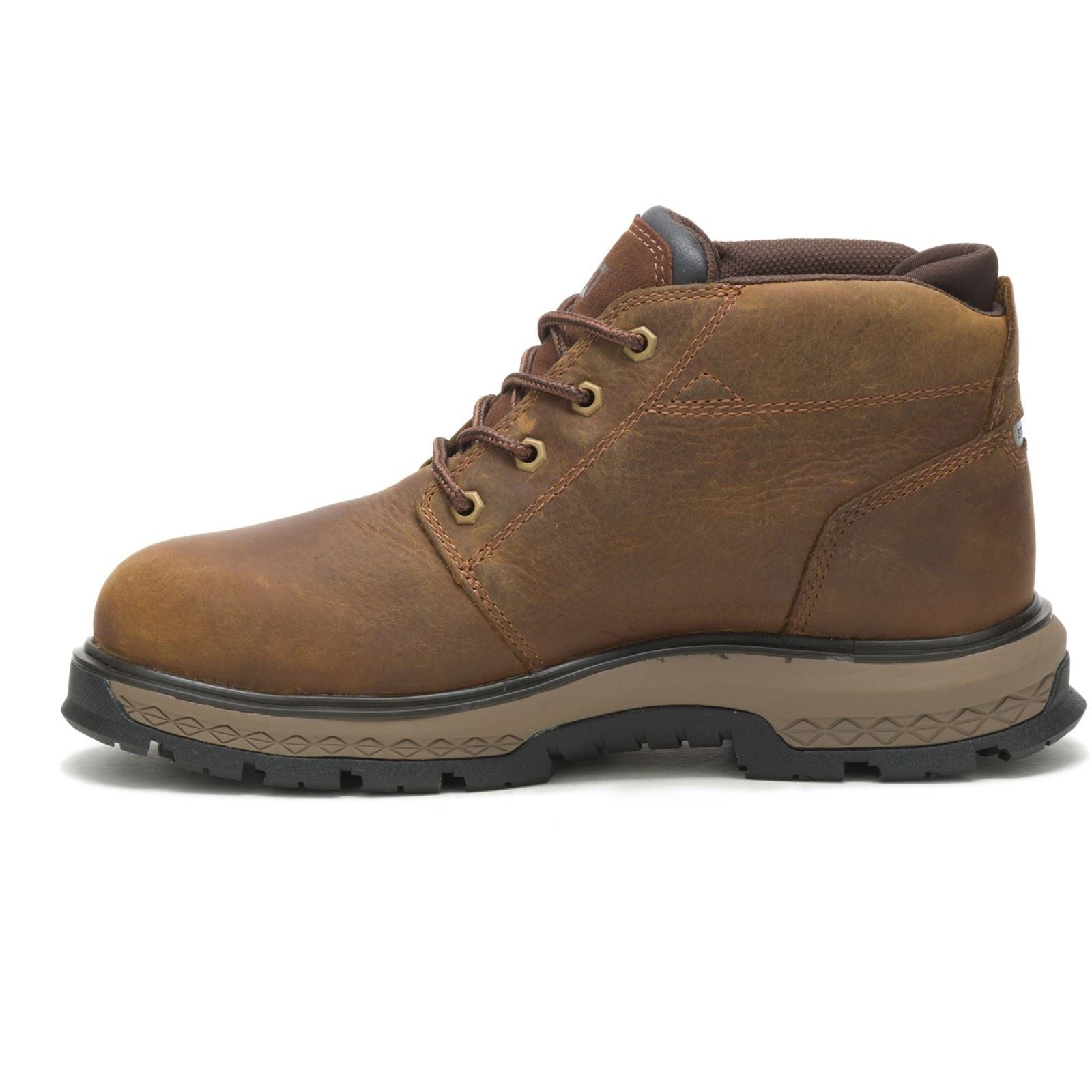 Caterpillar Bottes De Sécurité En Cuir Pyramidal De 4,5" Exposition
