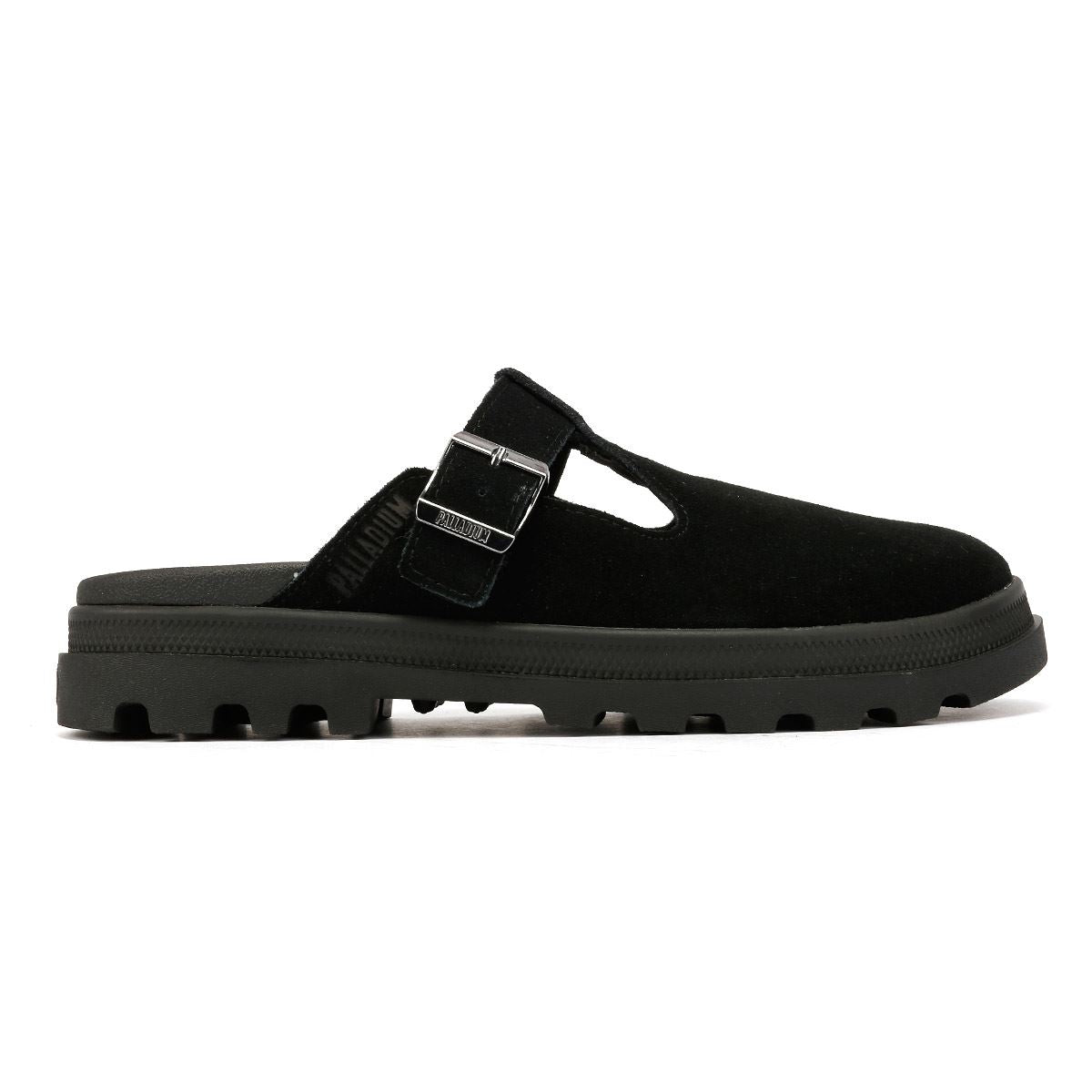 Palladium Dunelite Pyla Chaussures Confort En Daim Noir