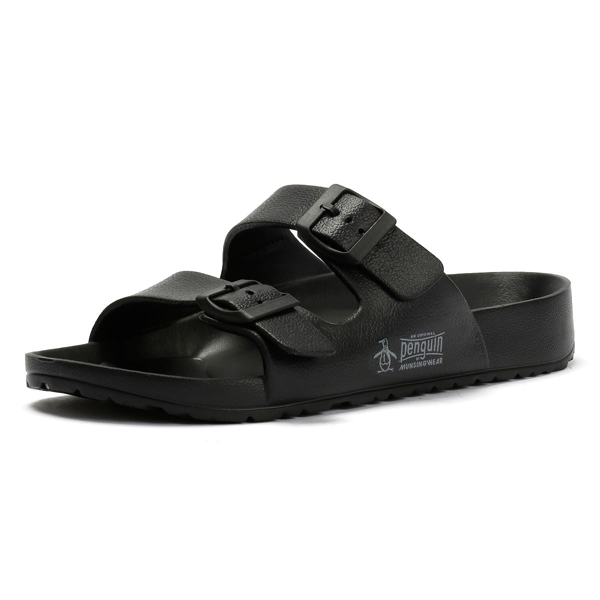 Penguin Eden Sandales Noires Pour Hommes