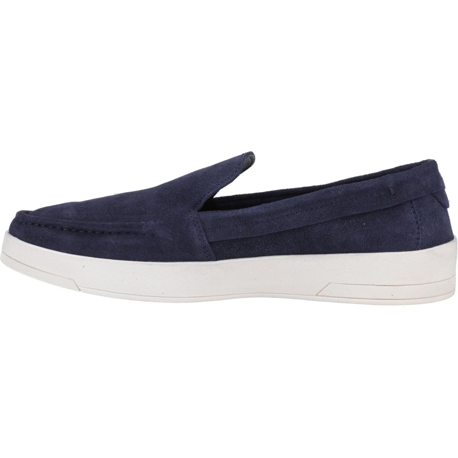 Jack & Jones Maccartney Mocassins Blazers Bleu Marine Pour Hommes En Suede