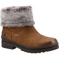 Hush Puppies Alice Bottes En Cuir Pour Femmes Couleur Chameau
