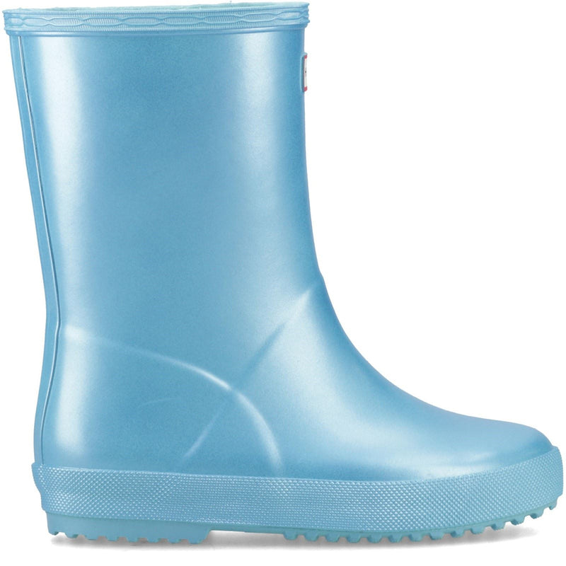 Hunter First Nebula Bottes En Caoutchouc Bleues Pour Piscine.