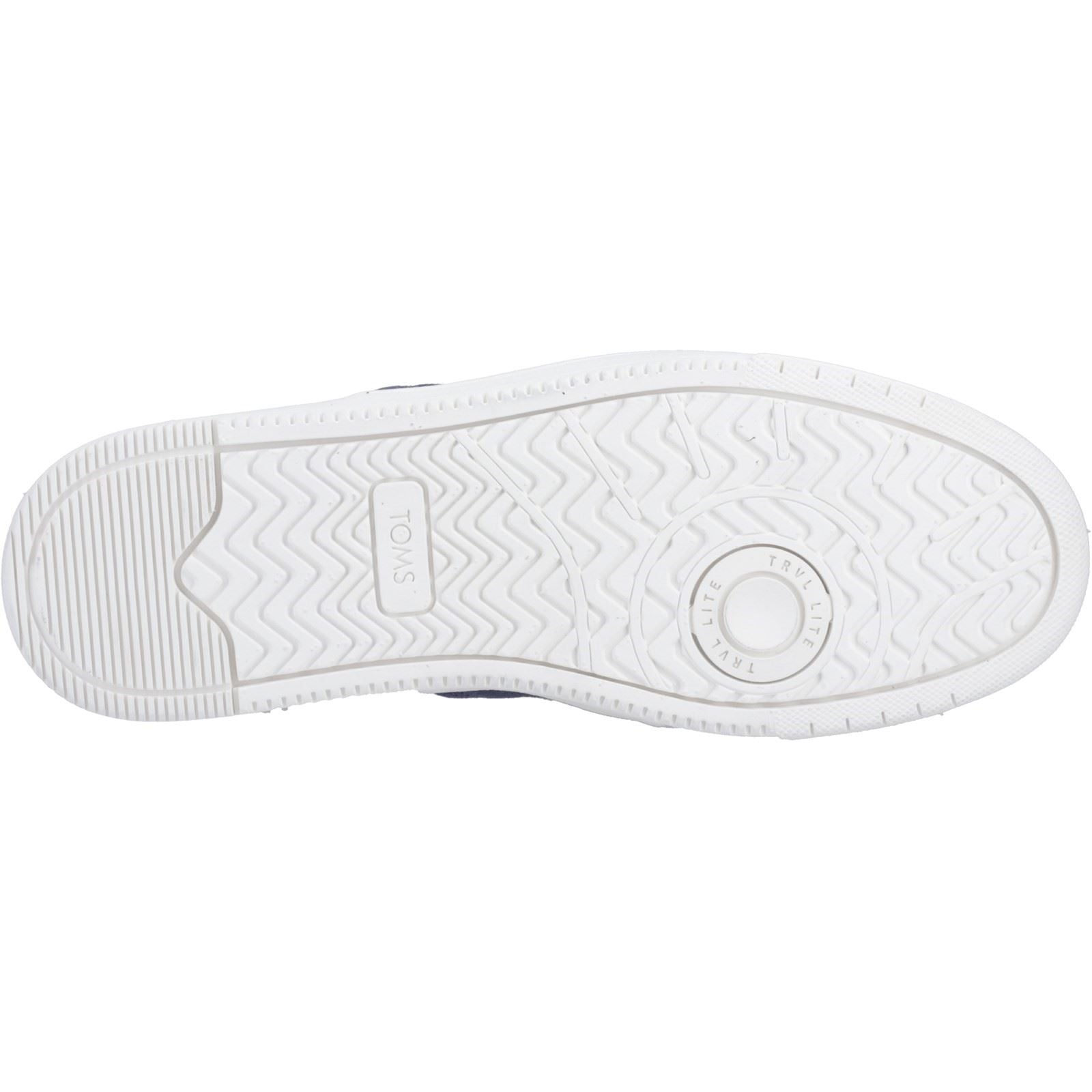 TOMS TRVL Lite Espadrilles En Cuir Pour Hommes Bleu Cadet