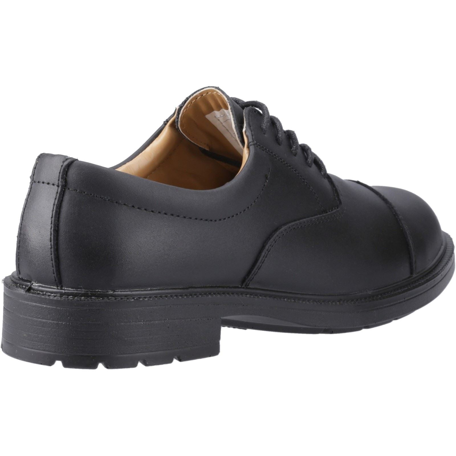 Amblers Safety  Chaussures De Sécurité En Cuir Noir Fs43