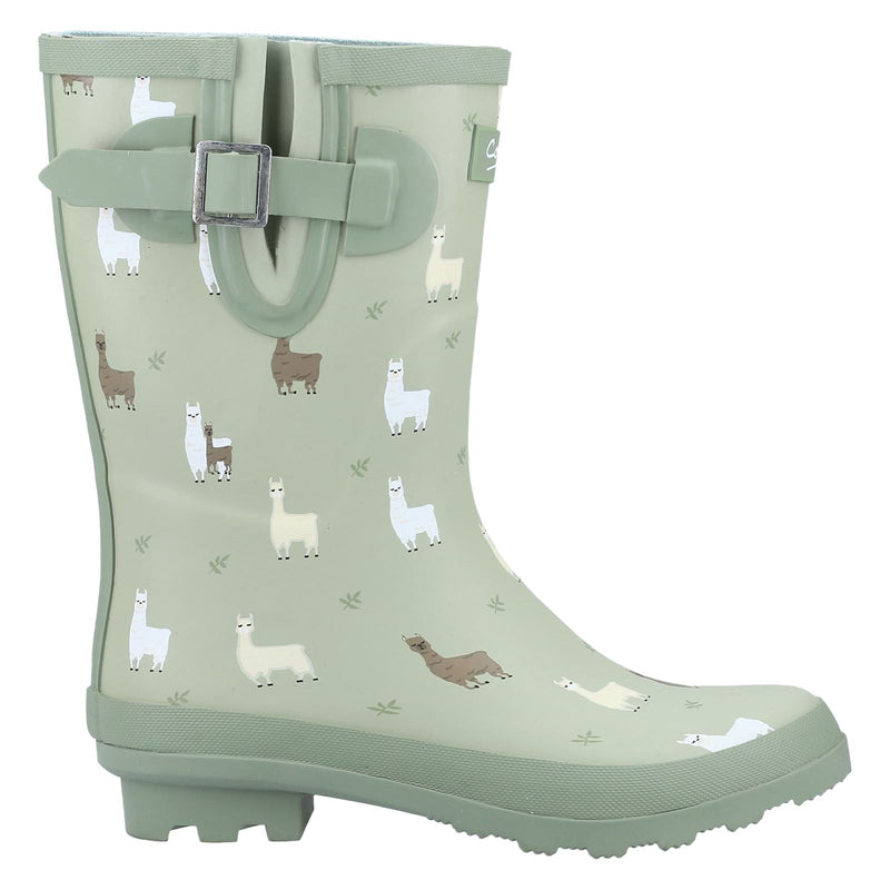 Cotswold Farmyard Mid Bottes En Caoutchouc Pour Alpaga