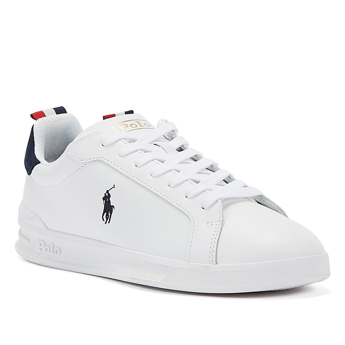 Ralph Lauren Baskets Basses Hrt Ct Ii, Blanches