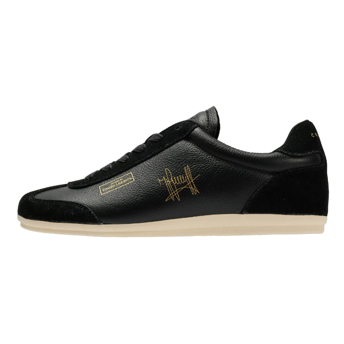 Cruyff Recoupa Baskets Noires En Cuir Pour Hommes