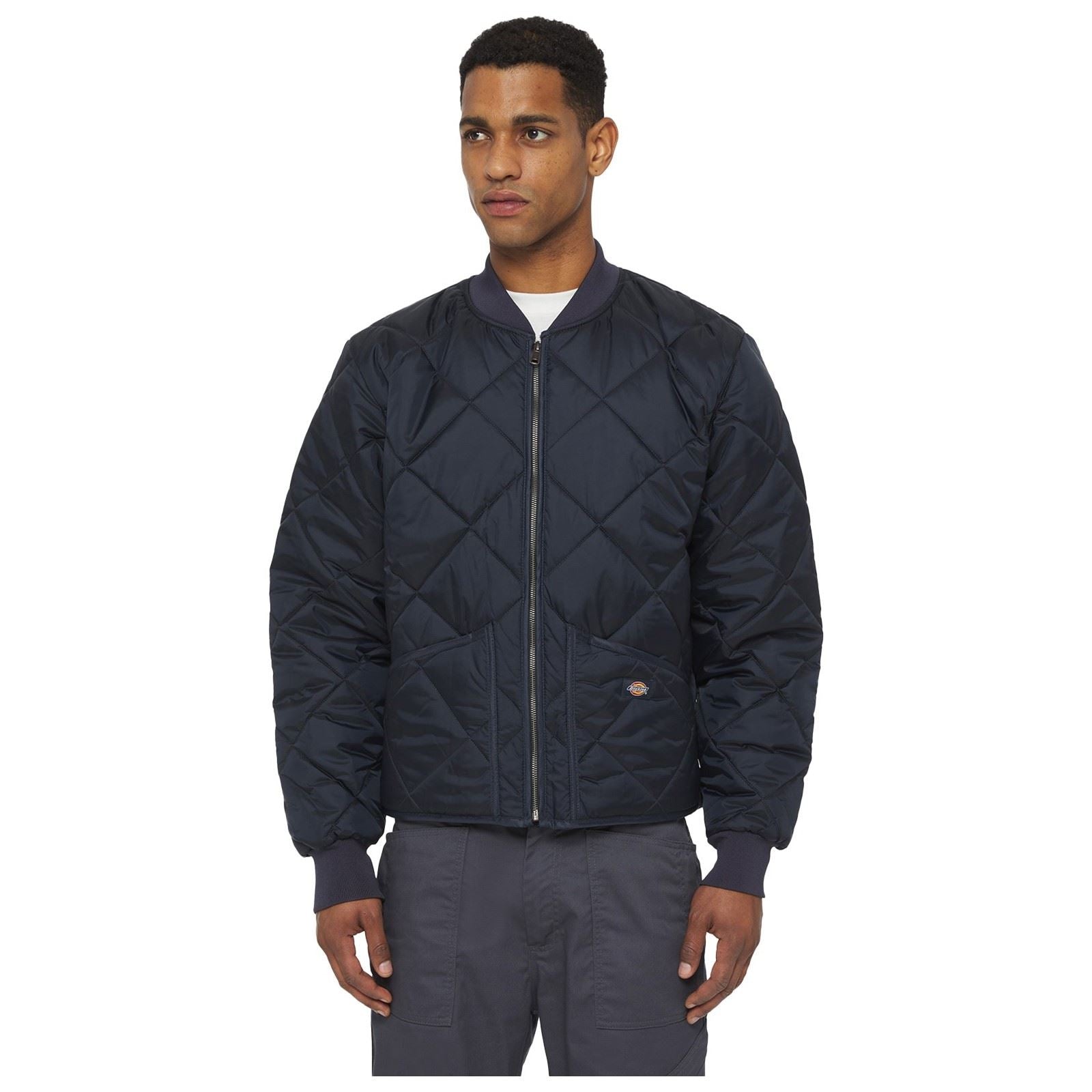 Dickies Diamond Veste Matelassée Bleue Pour Homme