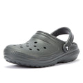 Sabots gris doublés classiques Crocs