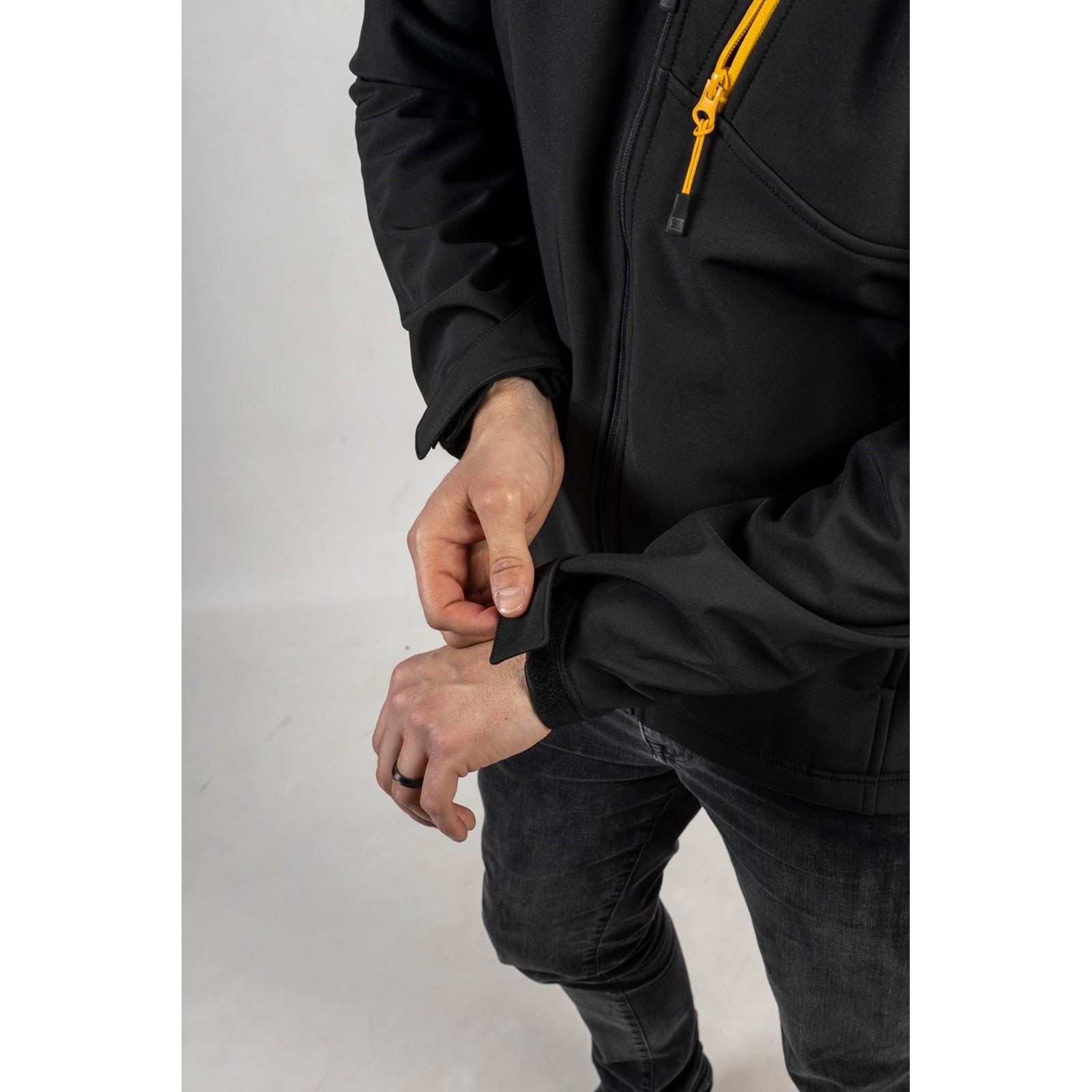 Caterpillar Essentials Shell Veste En Softshell Noire Pour Homme
