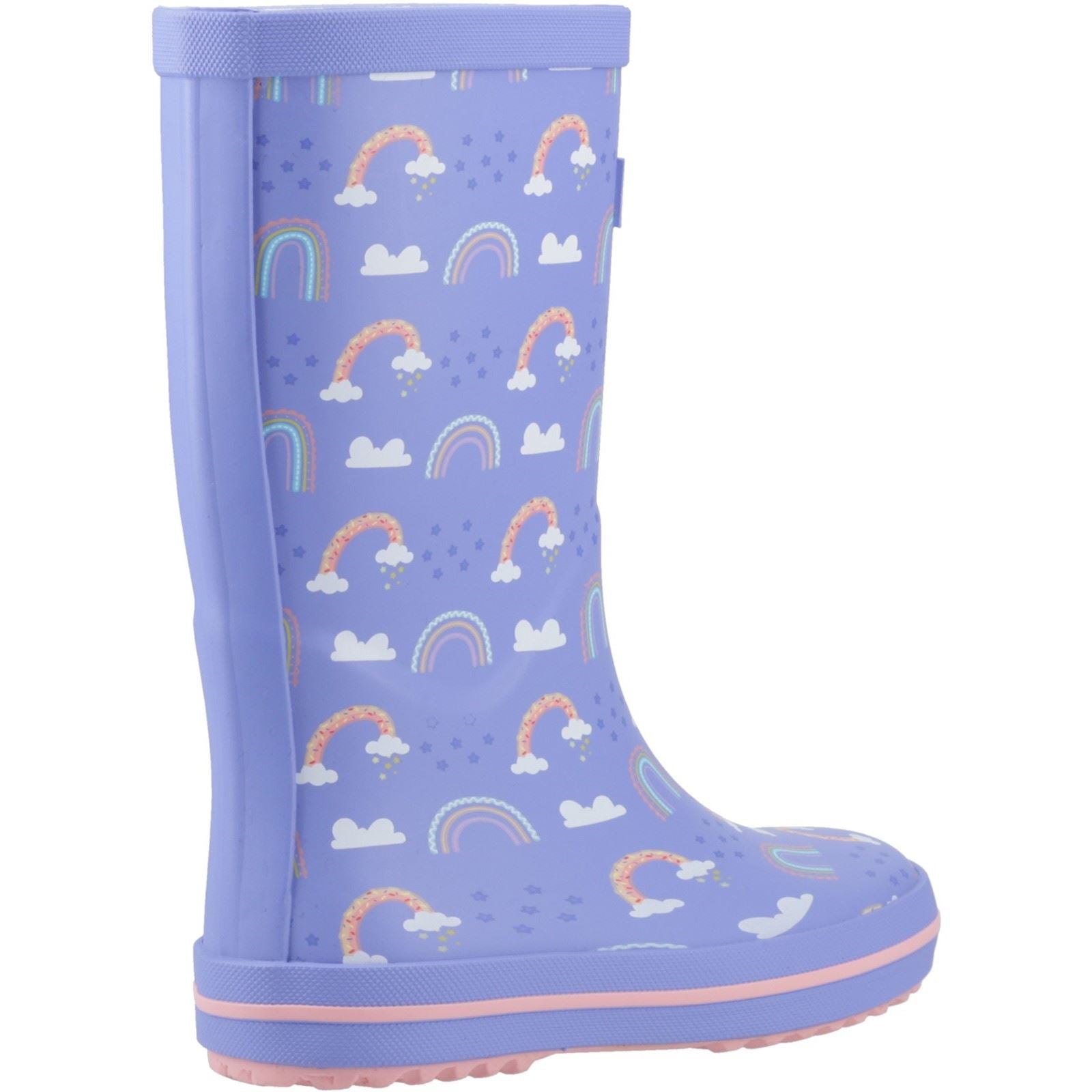 Cotswold Charlbury Bottes En Caoutchouc Pour Enfants Unisexe À Rayures Multicolores