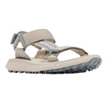Columbia Konos Globetrot Sandales En Textile Pour Femmes Flint Grey/Sea Salt