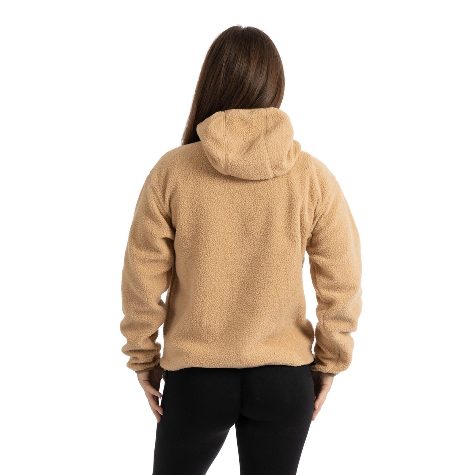 Columbia Helvetia II Hoodie Sweat À Capuche Marron En Polyester Pour Femmes