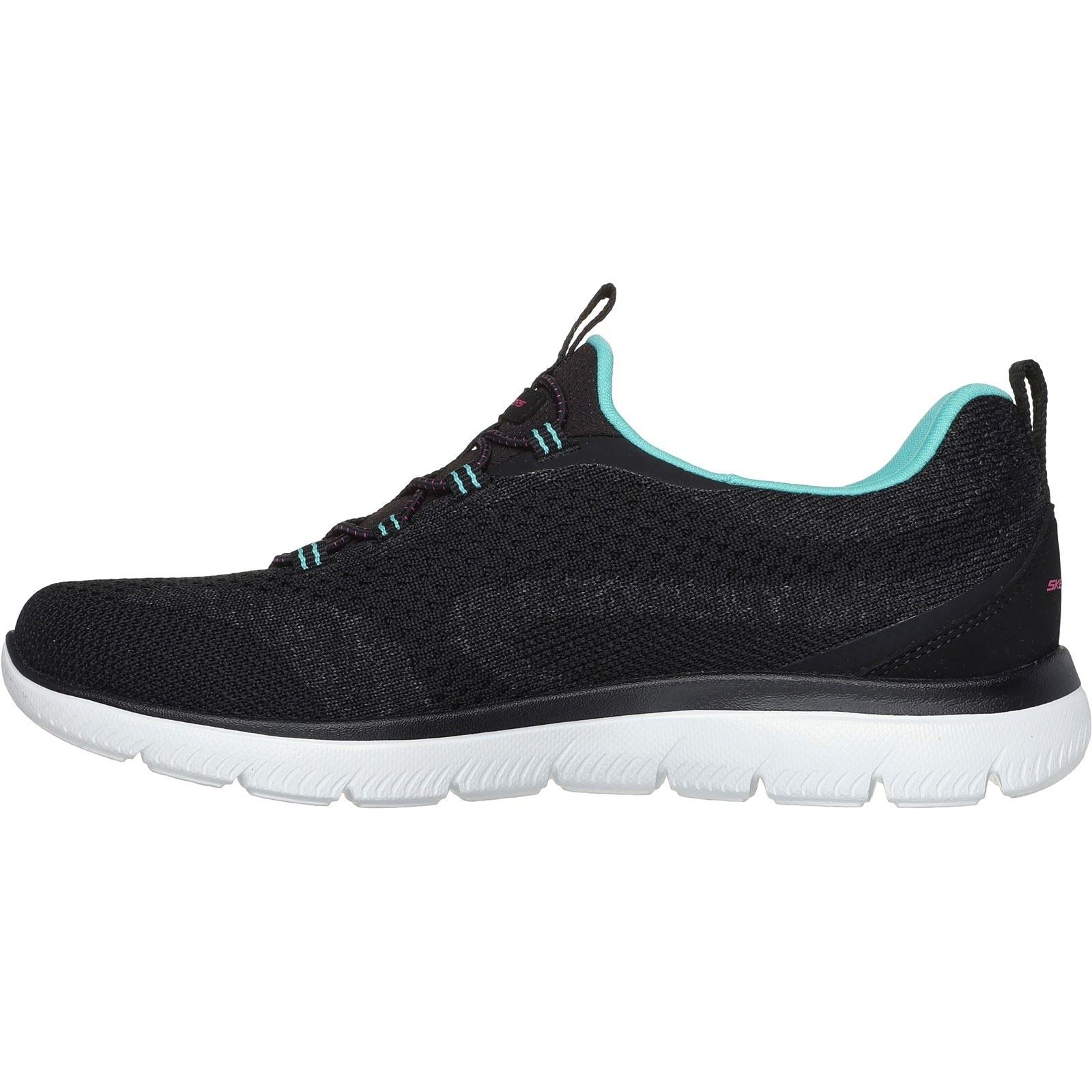 Skechers Summits New Nature Chaussures De Sport Pour Femmes Noires/Multicolores